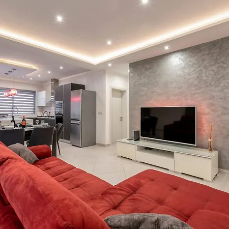 Apartmán Luxury Cosy 3 Bedroom In Gzira, Close To Sliema Stjulians By Walk Gzira