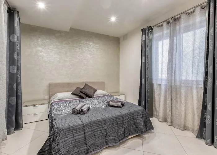 公寓 Luxury Cosy 3 Bedroom In Gzira, Close To Sliema Stjulians By Walk *